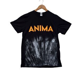 Rare ANIMA Thom Yorke Modern Boxes Project Radiohead Smile Black T-Shirt M